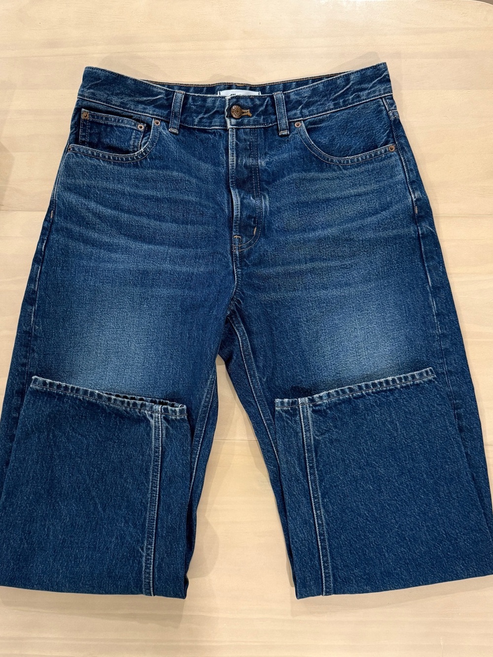 NEW Madewell Darted Barrel Jean Size 28R - Picture 2 of 6